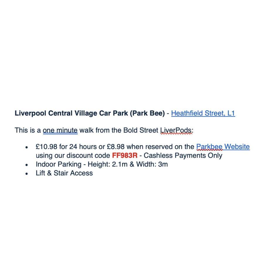 The Bold St Liverpods By Serviced Living Liverpool Exteriör bild